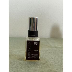TokyoMilk Eden No. 03 Eau de Parfum 1.0 oz Vintage Silver Top *Partially Used*